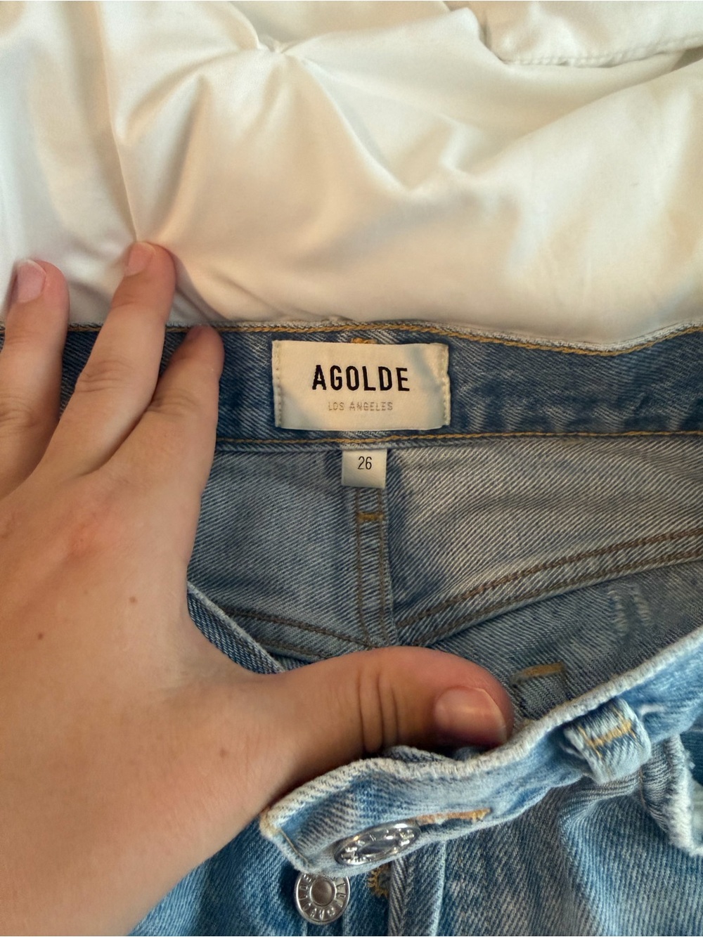 AGOLDE denim short - Picture 5 of 7